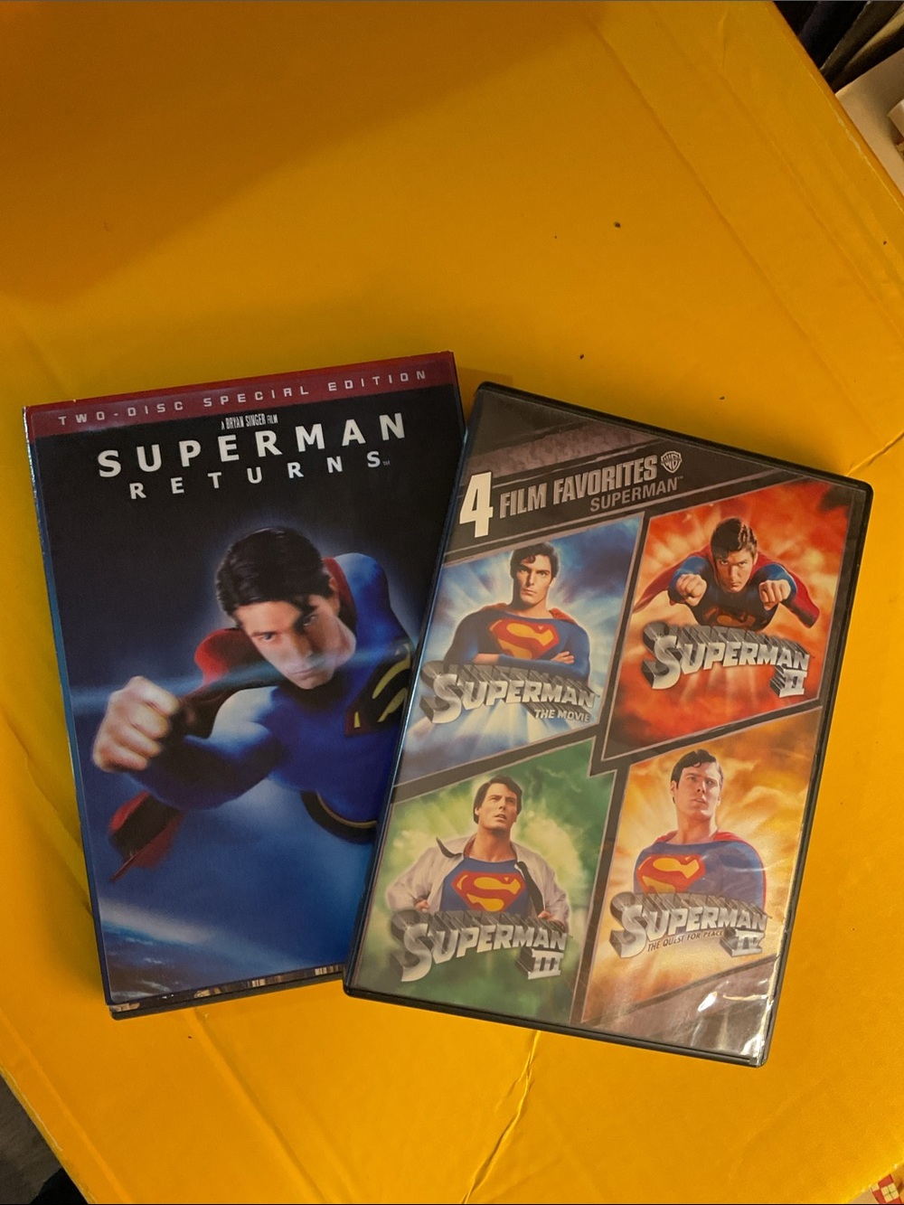 5 SUPERMAN DVDs 📀